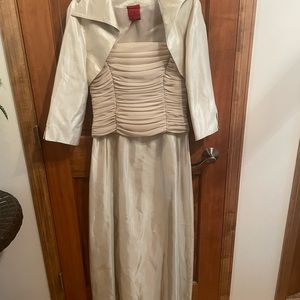 Ladies Long Dress - Shiny Tope